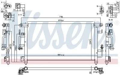 NISSENS 94184 Klıma Radyatoru 8846060160