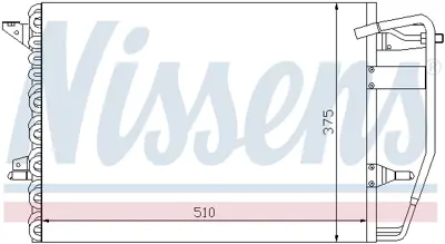 NISSENS 94192 Klıma Radyatoru 94AW19959AB