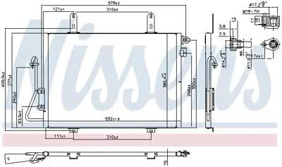 NISSENS 94324 Klıma Radyatoru 8200708128