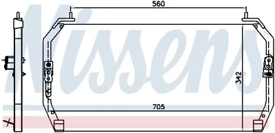 NISSENS 94331 Klıma Radyatoru 8846020380