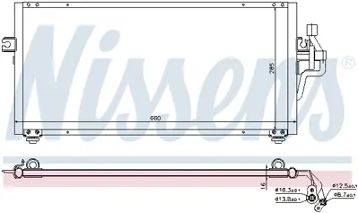 NISSENS 94357 Klıma Radyatoru MR218428