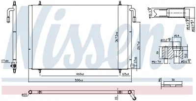 NISSENS 94392 Klıma Radyatoru E163358