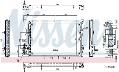 NISSENS 94407 Klıma Radyatoru 8391355