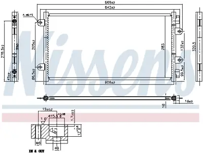 NISSENS 94438 Klıma Radyatoru K46787687