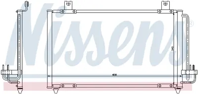 NISSENS 94456 Klıma Radyatoru K30A61480E