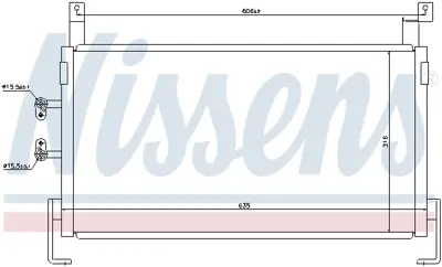 NISSENS 94467 Klıma Radyatoru Chrysler Dodge Neon Iı 99>06 