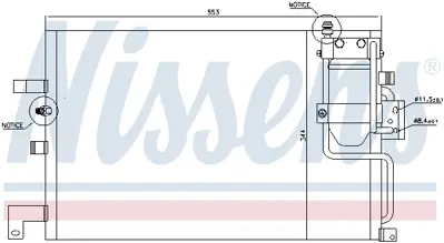 NISSENS 94504 Klıma Radyatoru 4758637