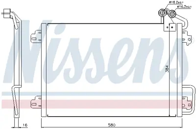 NISSENS 94572 Klıma Radyatoru 7702233492