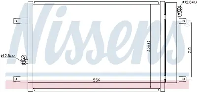 NISSENS 94575 Klıma Radyatoru YM2H19C600AF