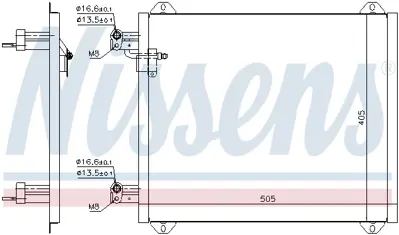 NISSENS 94584 Klıma Radyatoru 8Z0260403F