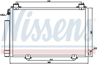 NISSENS 94590 Klıma Radyatoru 8846052010