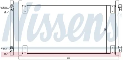 NISSENS 94596 Klıma Radyatoru K46745054
