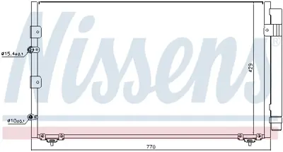 NISSENS 94608 Klıma Radyatoru 8846028550