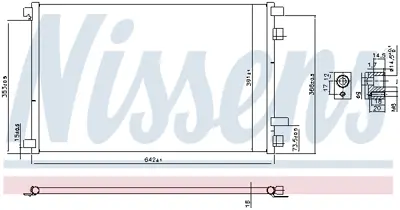 NISSENS 94626 Klıma Radyatoru 8671017589