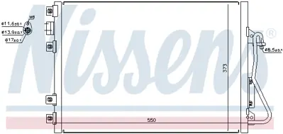 NISSENS 94657 Klıma Radyatoru 8200708130