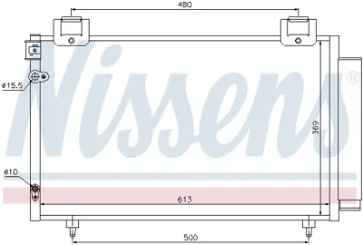 NISSENS 94730 Klıma Radyatoru 8845005101