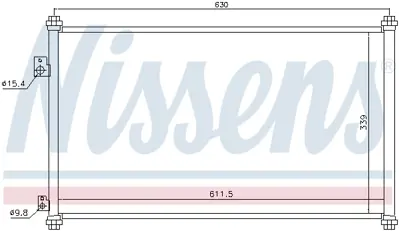 NISSENS 94733 Klıma Radyatoru 80110S87A10