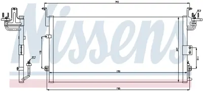 NISSENS 94775 Klıma Radyatoru 9760638003