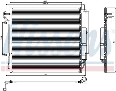 NISSENS 94839 Klıma Radyatoru Dıscovery 3 L319 05>09 LR018404