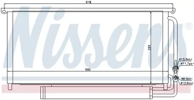 NISSENS 94840 Klıma Radyatoru Smart Roadster Coupe (452) 03>05 
