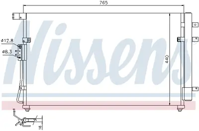 NISSENS 94868 Klıma Radyatoru 976064D000