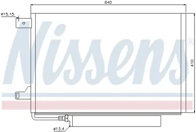 NISSENS 94911 Klıma Radyatoru A-Class W169 04>12 B-Class W245 05>11 A1695001154