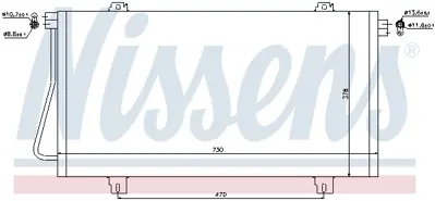NISSENS 94989 Klıma Radyatoru 7701052120