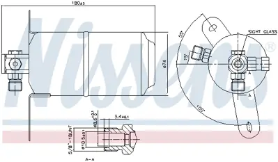 NISSENS 95025 Klıma Tupu E-Class W210 96>02 S210 96>03 A2108300383