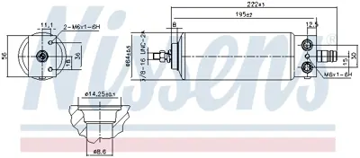 NISSENS 95039 Klıma Kurutucu 7700839787
