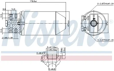 NISSENS 95048 Klıma Kurutucu 7496847