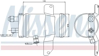 NISSENS 95049 Klıma Kurutucu 4383584