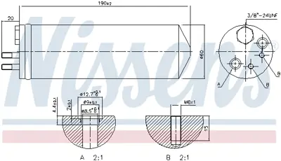 NISSENS 95148 Klıma Kurutucu K56E61500