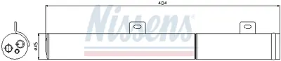 NISSENS 95315 Klıma Kurutucu W203 00>07 Cl203 02>08 S203 02>07 C219 05>10 W211 02>08 S211 03>09 R199 04> Sprınter  A2118350047