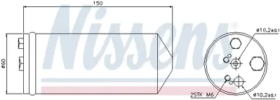 NISSENS 95325 Klıma Kurutucu 921319F500