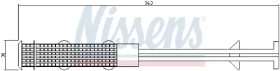 NISSENS 95357 Klıma Kurutucu W203 00>07 Cl203 02>08 S203 02>07 C209 02>09 A209 03>10 R171 05>11 A2038350147