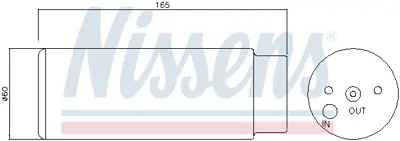 NISSENS 95380 Klıma Tupu Ml-Class W163 98>05 A1638300083