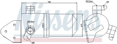 NISSENS 95433 Klıma Kurutucu 4E0820189G