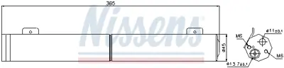 NISSENS 95446 Klıma Tupu A-Class W169 05>08 B-Class W245 05>08 A1698300058