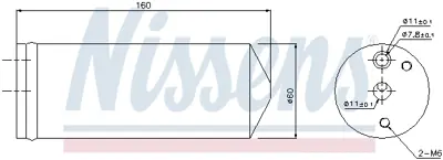 NISSENS 95477 Klıma Kurutucu 46804655
