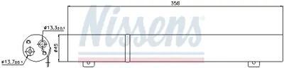 NISSENS 95487 Klıma Tupu A-Class W169 04>12 B-Class W245 05>11 A1698300083