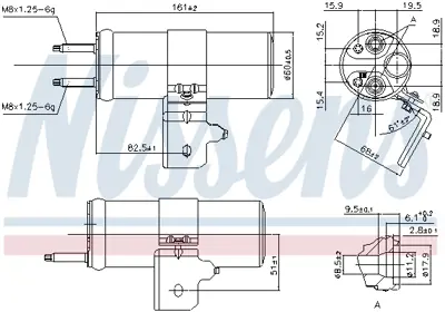 NISSENS 95568 Klıma Kurutucu 8V5119D848AC