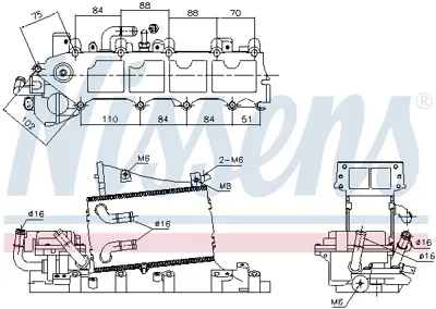 NISSENS 96317 Turbo Radyatoru 4L129766F