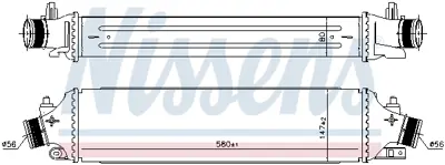 NISSENS 96406 Turbo Radyatoru 