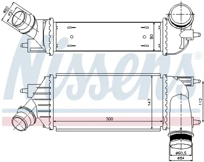 NISSENS 96467 Turbo Radyatoru 144001098000 384P2