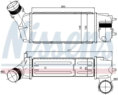 NISSENS 96515 Turbo Radyatoru 384K0