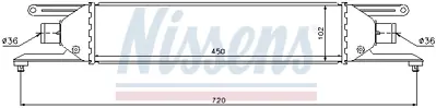 NISSENS 96631 Turbo Radyatoru 59116449