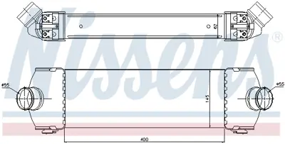 NISSENS 96641 Turbo Intercooler  Radyatoru Transıt V347 2,2tdcı / 2,4tdcı 06>14  6C119L440AC
