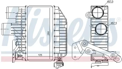 NISSENS 96758 Turbo Radyatoru 1794027030