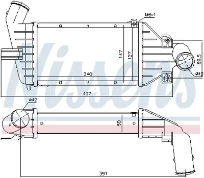 NISSENS 96863 Turbo Radyatoru 9129353