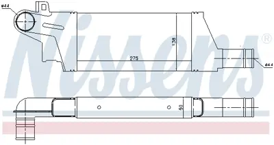 NISSENS 96898 Turbo Radyatoru Corsa C Combo C Y17dt 9196705